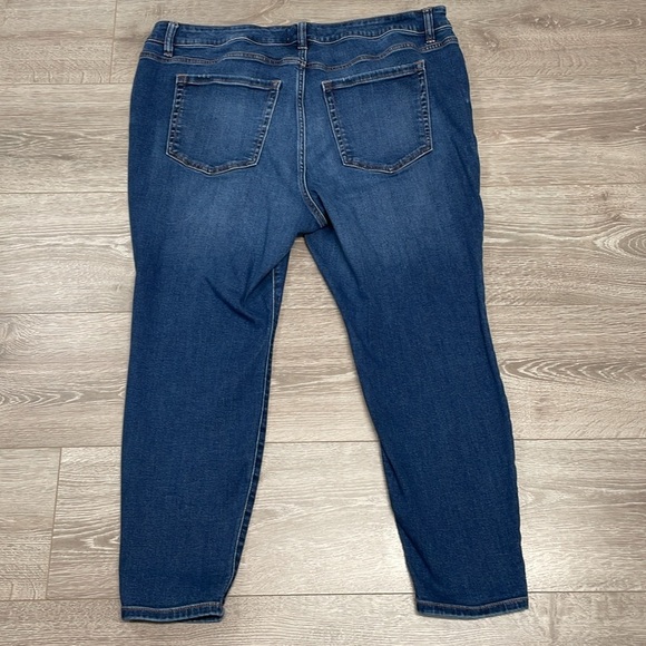 Lane Bryant Flex Magic Waistband Signature Fit Mid Rise Skinny Denim Jeans 22S - Picture 16 of 16